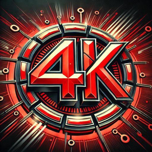 4K official logo
